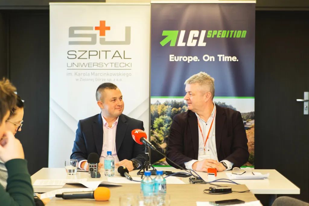 Pomoc dla szpitala Zielona Góra - Magazyny LCL Logistic