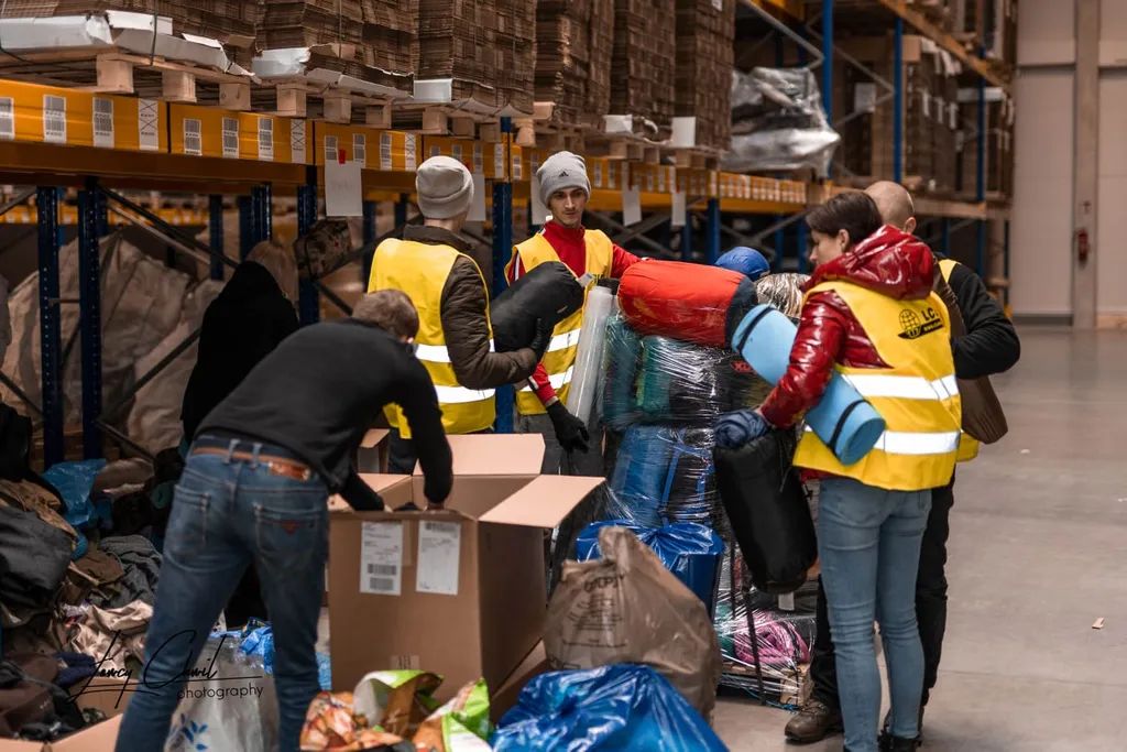 Pomoc dla Ukrainy - magazyny LCL Logistic