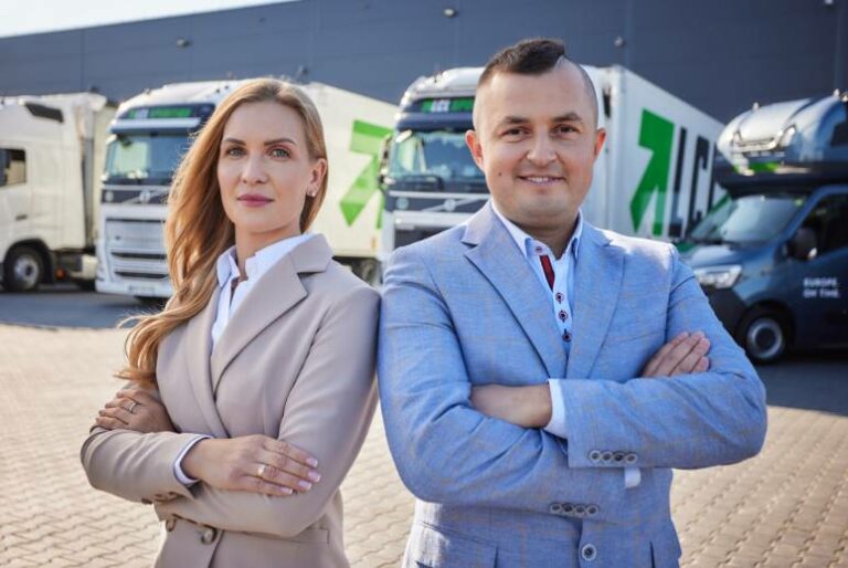 Company founders Agata and Mateusz Oleksiejuk