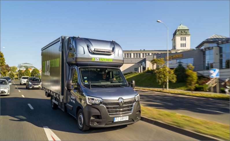 Full truck and part bus transport